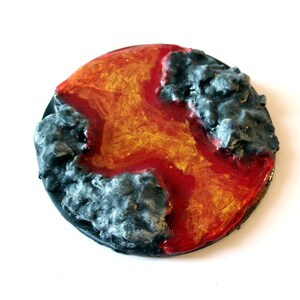 lava flow scatter terrain for tabletop gaming