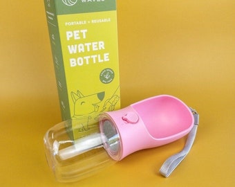 Ciotola portatile per cani / Borraccia da viaggio per cani / Regalo per amanti dei cani / Dispenser d'acqua per cuccioli / Borraccia con filtro / Borraccia a prova di perdite per cani