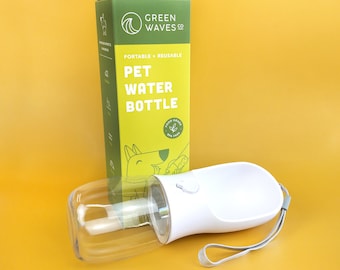 Ciotola per l'acqua per cani a prova di perdite / Borraccia da viaggio per cani / Regalo per amanti dei cani / Dispenser d'acqua per cuccioli / Borraccia con filtro / Ciotola portatile per l'acqua dei cani