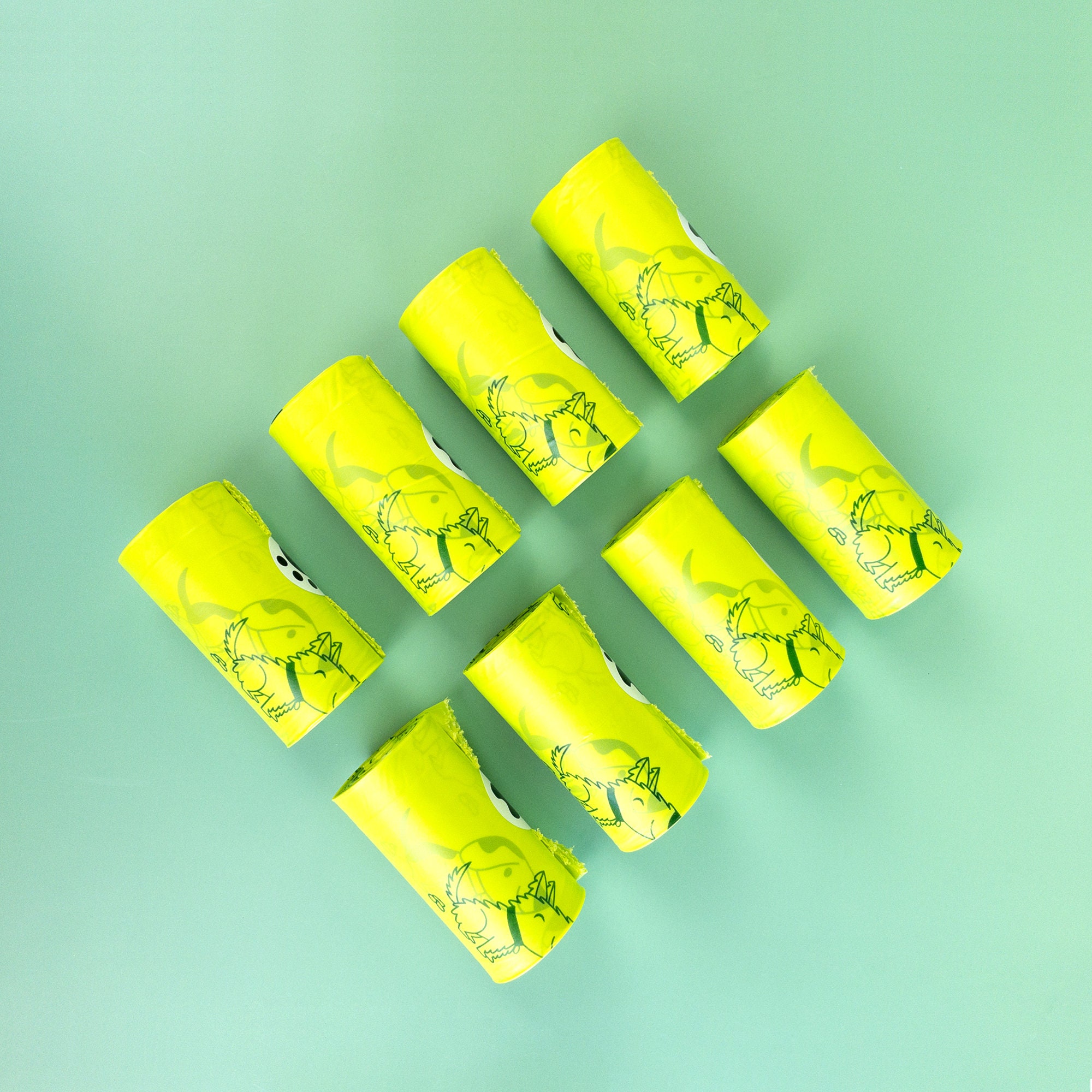 Poop Bags & Poop Bag Holder With LED Flashlight BUNDLE Poop Etsy