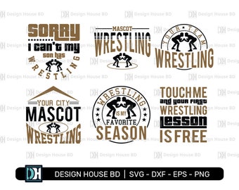 Wrestling Svg Bundle | Mascot Wrestling Svg | Wrestling Team | wrestling Svg | Svg for Cricut | Wrestling Shirt Svg | Eps | Dxf | Png