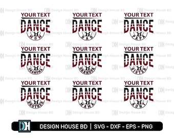 15 Family Dance Quotes Svg Bundle, Dance Lover Svg, Dance Shirt Svg, Retro Dance Svg, Png Cut File, Dance Cut Files, Eps, Dxf