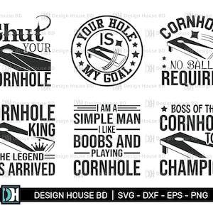 06 quotes Cornhole Bundle, Cornhole SVG, Cornhole game svg, Funny Cornhole Gift, Cornhole Cutting File svg, Png, Eps, Dxf