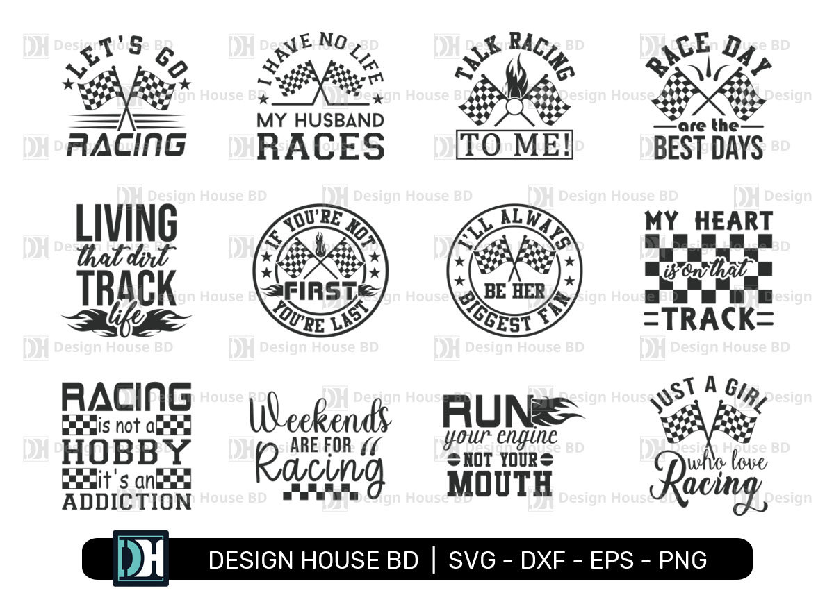 Racing SVG Bundle, Racing Svg, Racing Sayings Svg, Racing Quote SVG