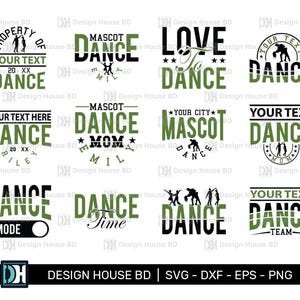 Dance Svg Bundle, Dance Quotes Svg, Dance Lover Svg, Dance Mom Svg, Dance Coach Svg, Dance Shirt Svg, Retro Dance Svg, Png Cut File, Dance C