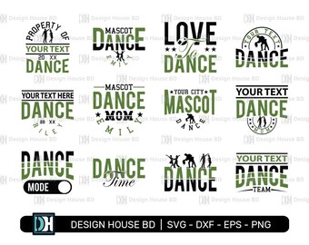 Dance Svg Bundle, Dance Quotes Svg, Dance Lover Svg, Dance Mom Svg, Dance Coach Svg, Dance Shirt Svg, Retro Dance Svg, Png Cut File, Dance C