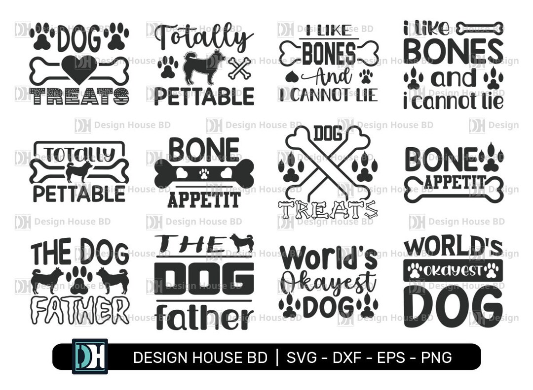 Dogs SVG Dog Bandana SVG Bundle Dog Life Svg Dog Bandana - Etsy