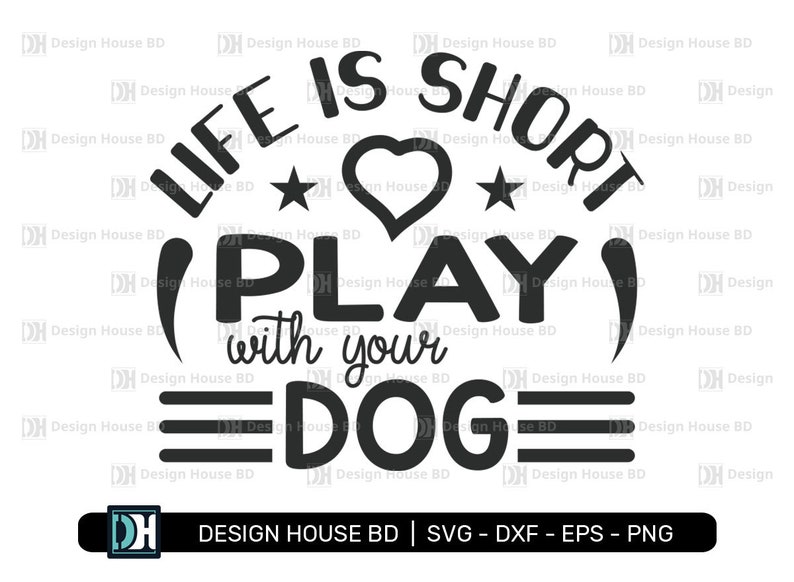 Dogs SVG, Dog Bandana SVG Bundle, Dog Life Svg, Dog Bandana Designs