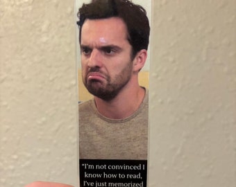 Nick Miller Inspired Bookmark - New Girl - Nick Miller Quote