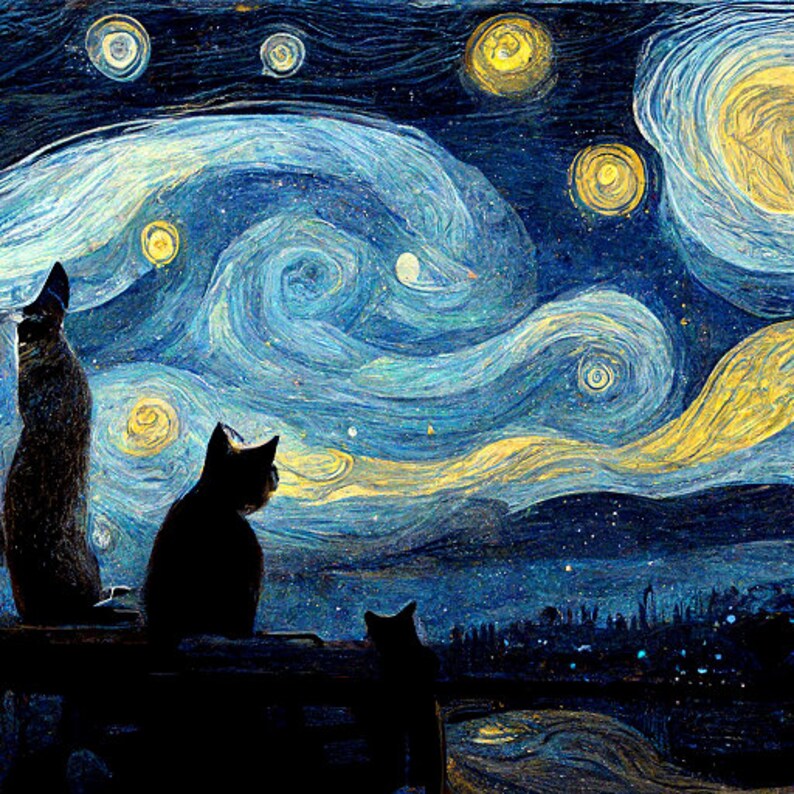 Starry Night Etsy