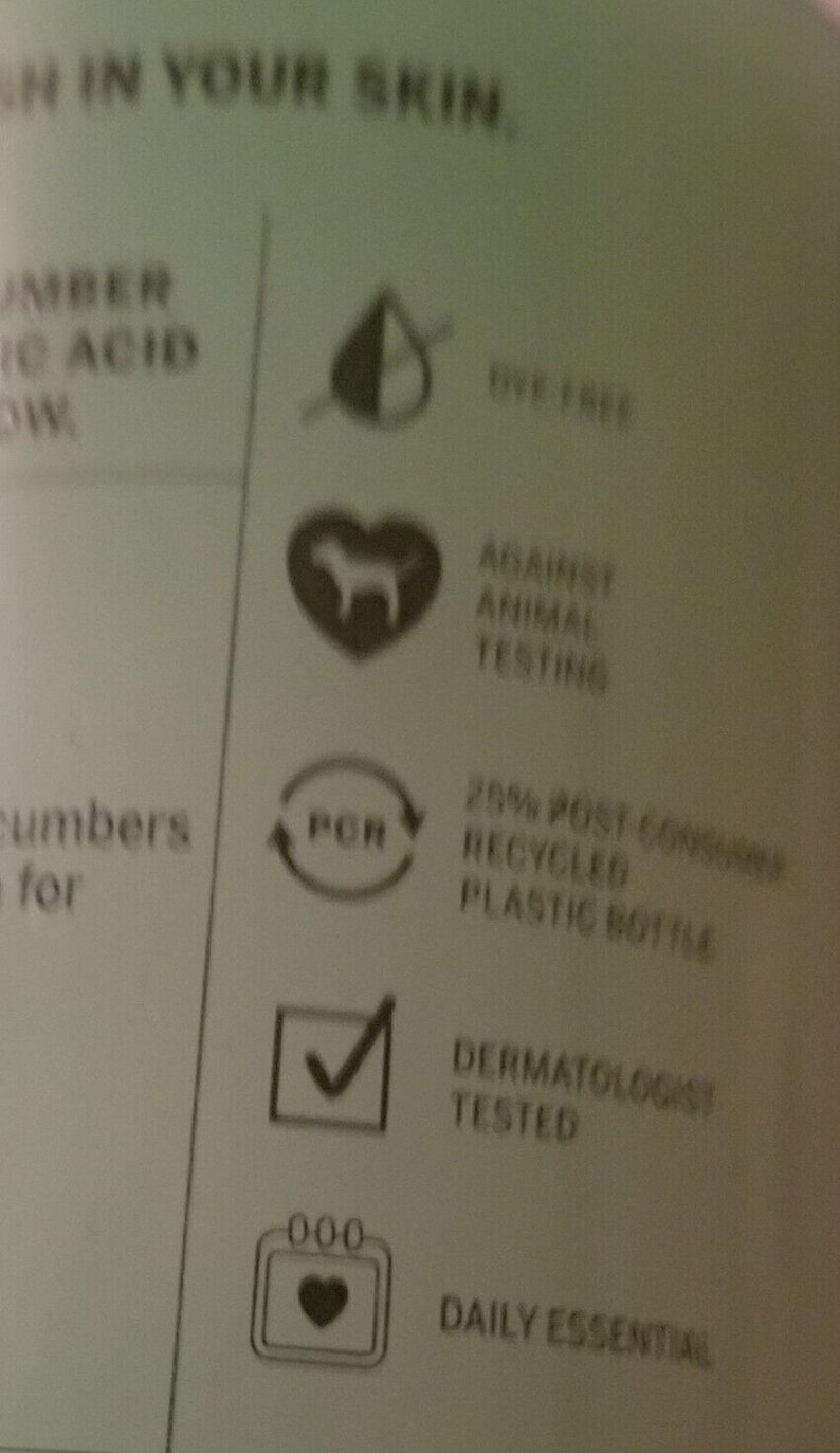 Victoria's Secret Cucumber Water Refreshing Body Lotion & Body Scrub