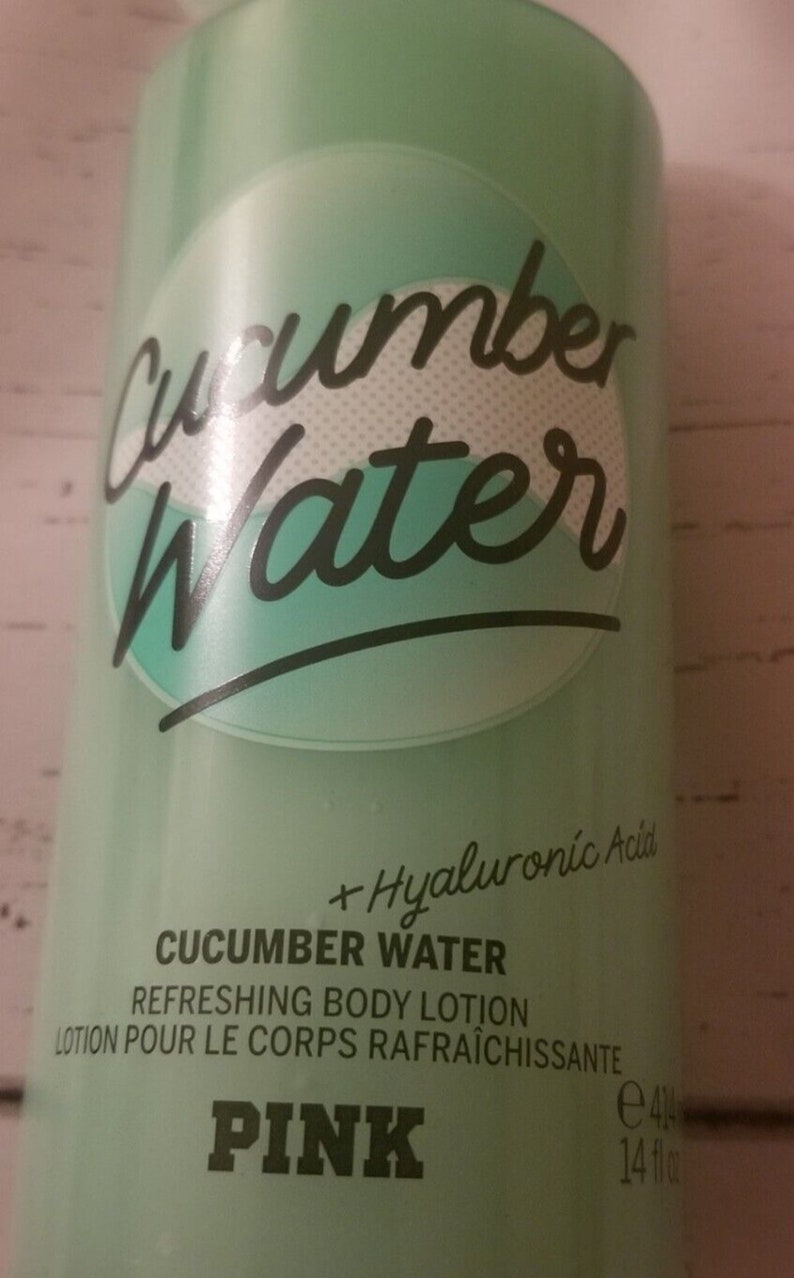 Victoria's Secret Cucumber Water Refreshing Body Lotion & Body Scrub