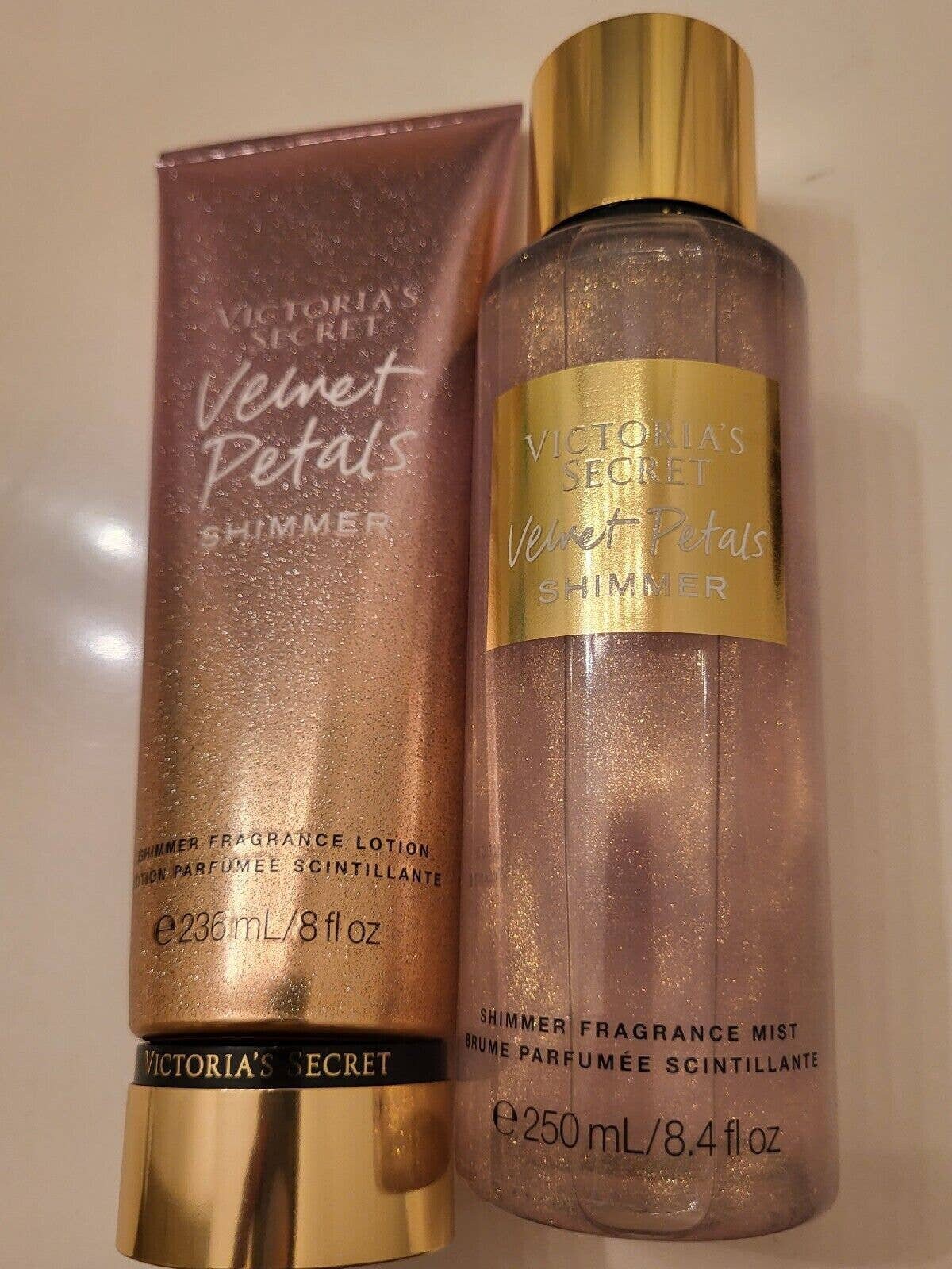 Victoria's Secret Velvet Petals SHIMMER (com glitter)