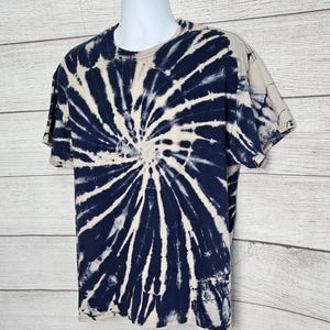 XL Reverse Tie-dye Tshirt, Gender Neutral Adult