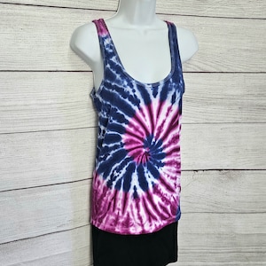 Large (Tall) Tie-dye Tank Top Womens