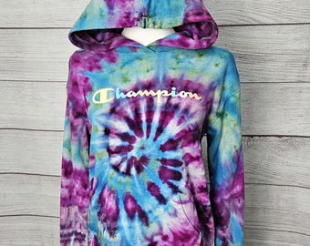 Small Ice Tie-Dye Hoodie, Womans