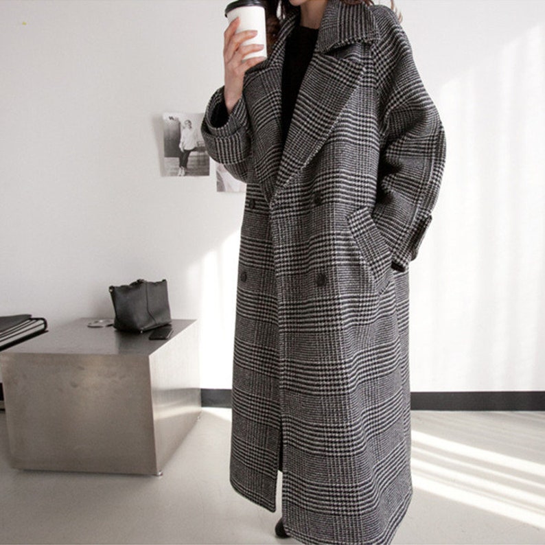 Women's Thick Woolen Coat for Autumn and Winter - Etsy