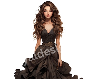 Mode meisje clipart, mode meisje clipart, mode illustratie, meisje clipart, mode meisje, mode meisje png