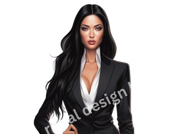 Mode meisje clipart, mode clipart, Boss Lady clipart, mode illustratie, meisje clipart, mode meisje, mode meisje png
