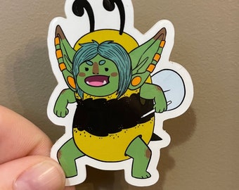 Goblin Bee Sticker