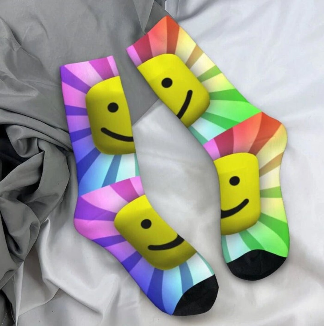 Cute Roblox Socks Giftroblox L Apparel Funny Socks Fun Gift Print Socks