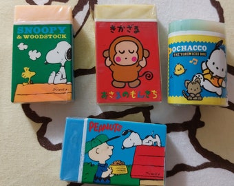 Snoopy et ses amis Gomme Pochacco Monkichi