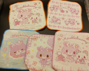 mewkledreamy hand towel 15 x 15cm