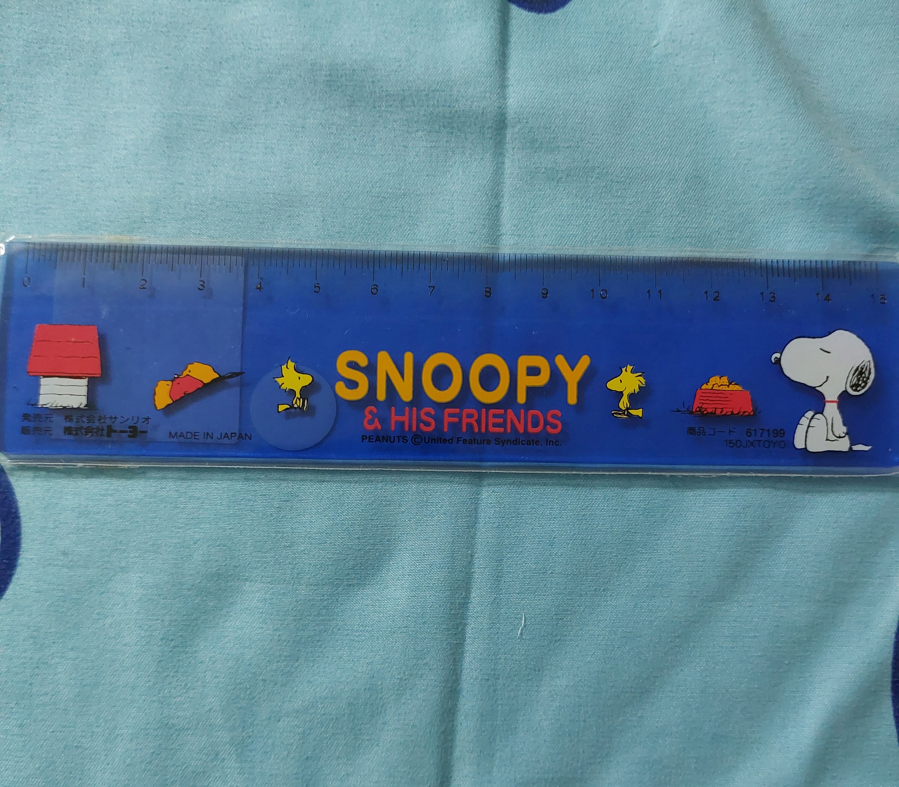 Snoopy & Woodstock 12cm Ruler - Etsy