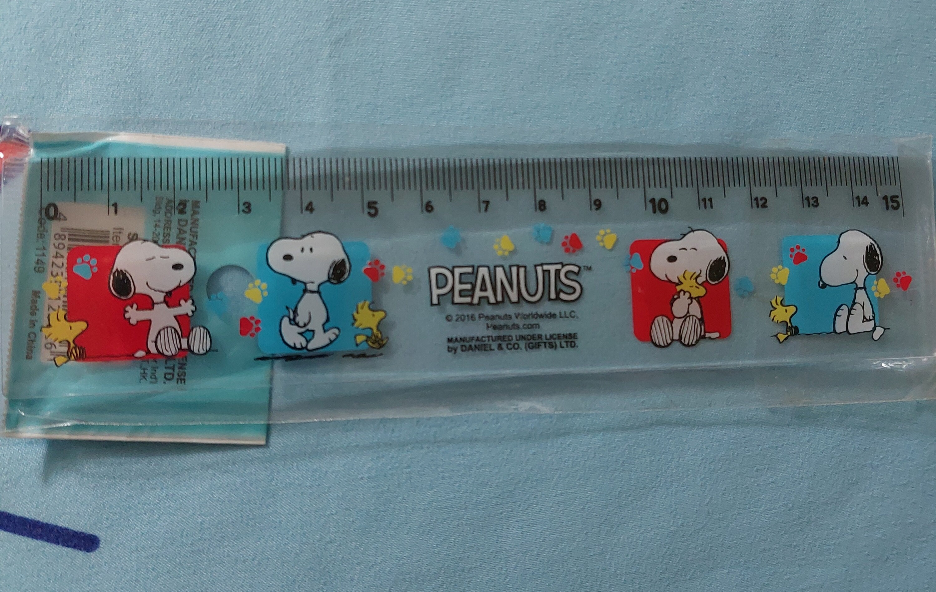 Snoopy and Woodstock 15cm Ruler - Etsy