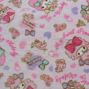 Kocyk polarowy Melody Rose Pattern Cutie Cartoon