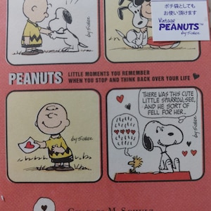 Snoopy & seine Freunde hug Love Muster Mini-Umschläge