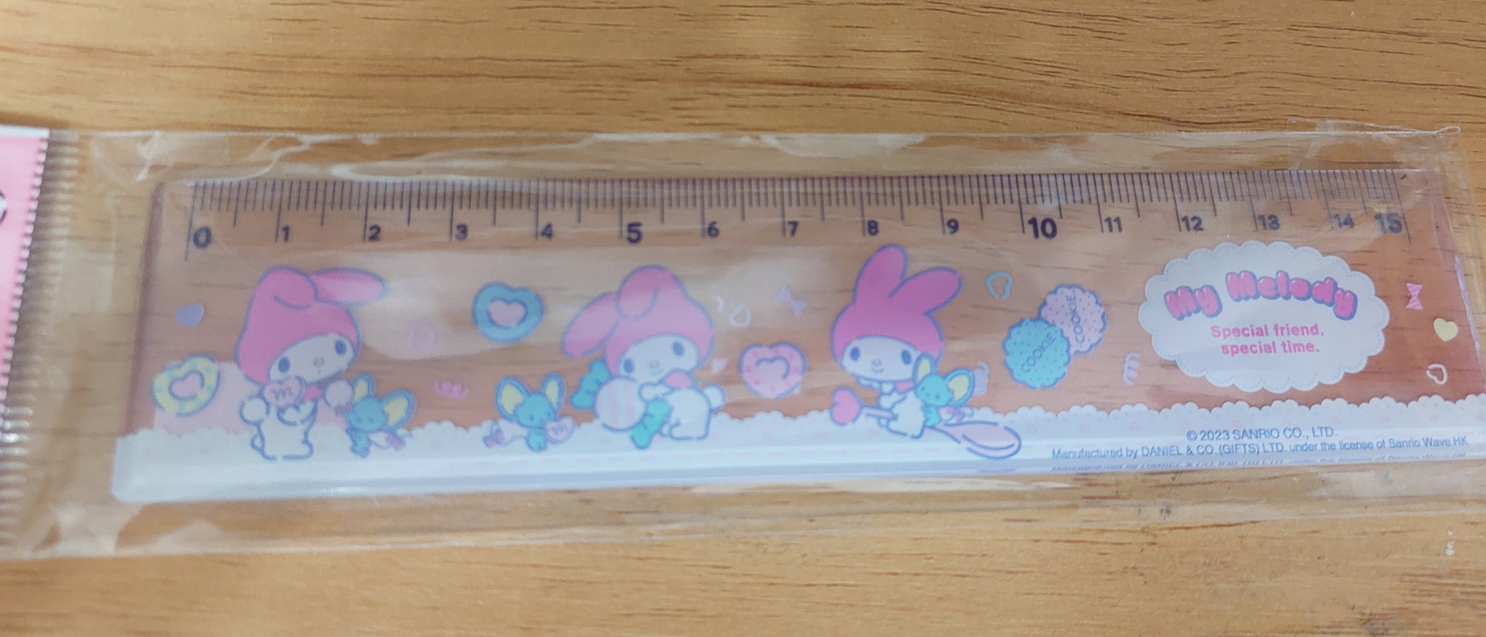 Hello Kitty Ruler Designs Little Twin Stars Hello Kitty Cinnamoroll Melody 15cm Ruler - Etsy