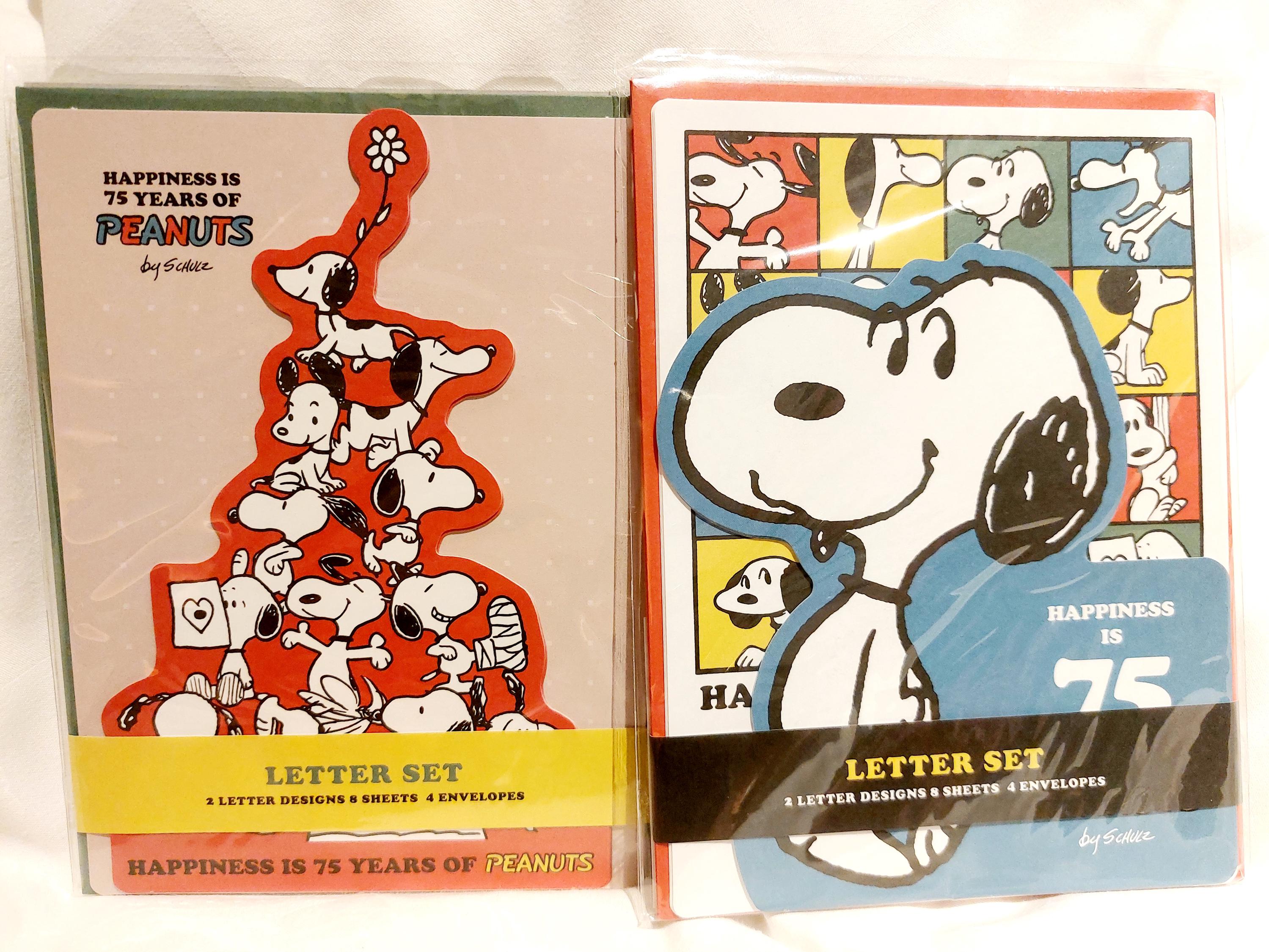 Vintage Snoopy Happiness is 75 Years Letter Set - Etsy