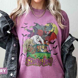 Comfort Colors Scooby Doo Villains Shirt Scooby Doo Friends - Etsy