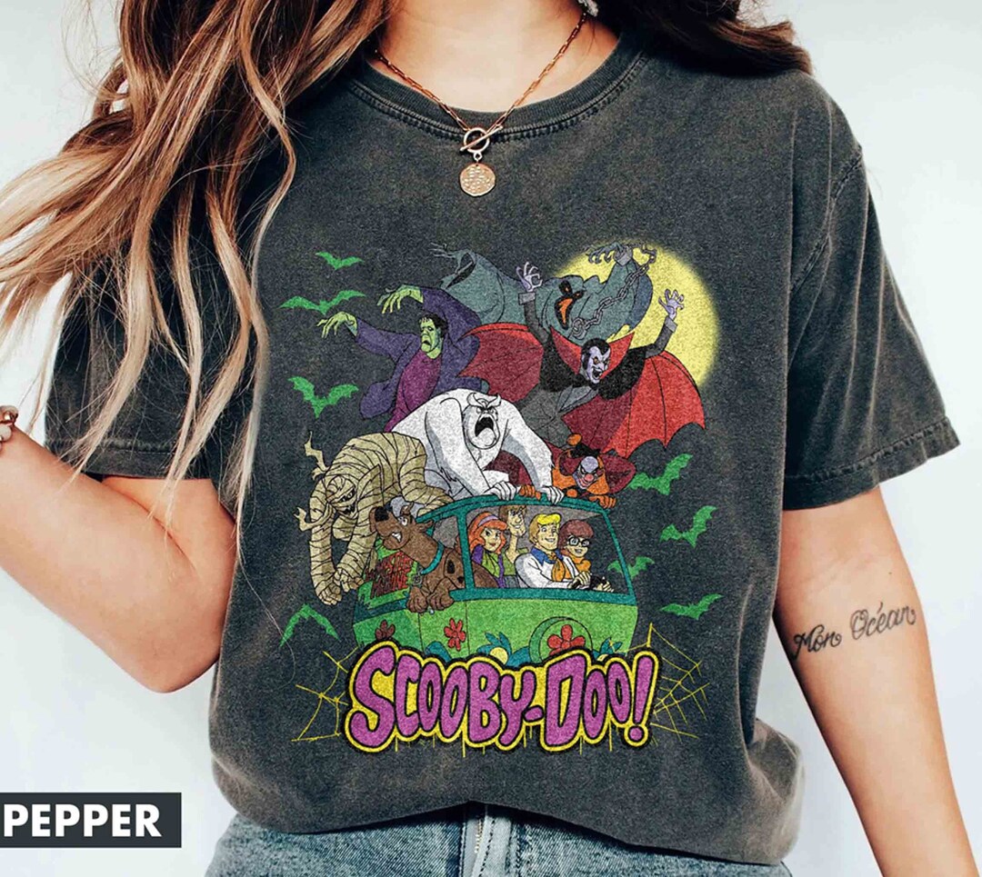 Comfort Colors Scooby Doo Villains Shirt Scooby Doo Friends - Etsy