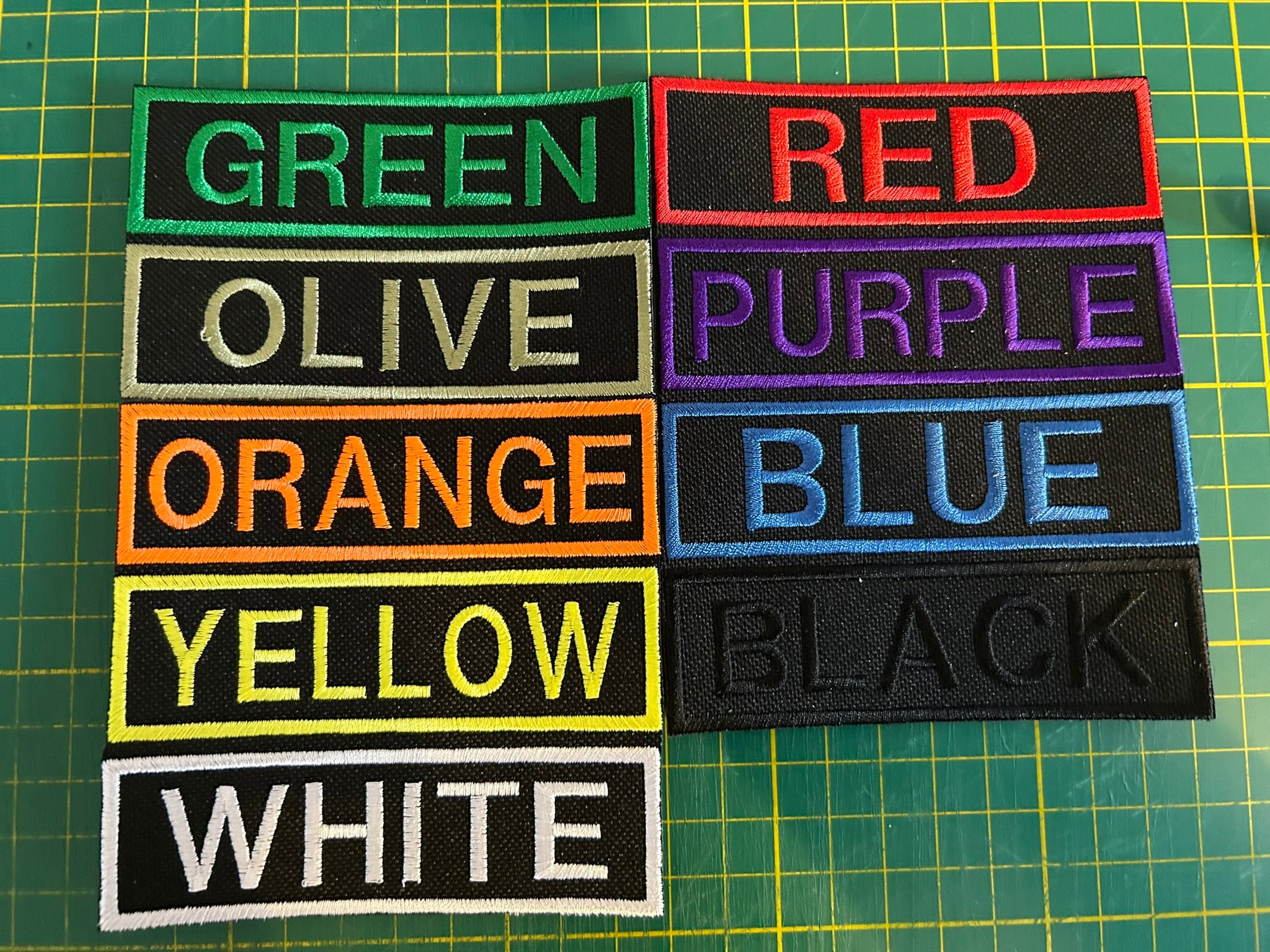 Smart Name Badge with Velcro, Various Colours, Customisable