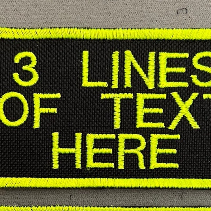 Address Velcro Patch Etsy