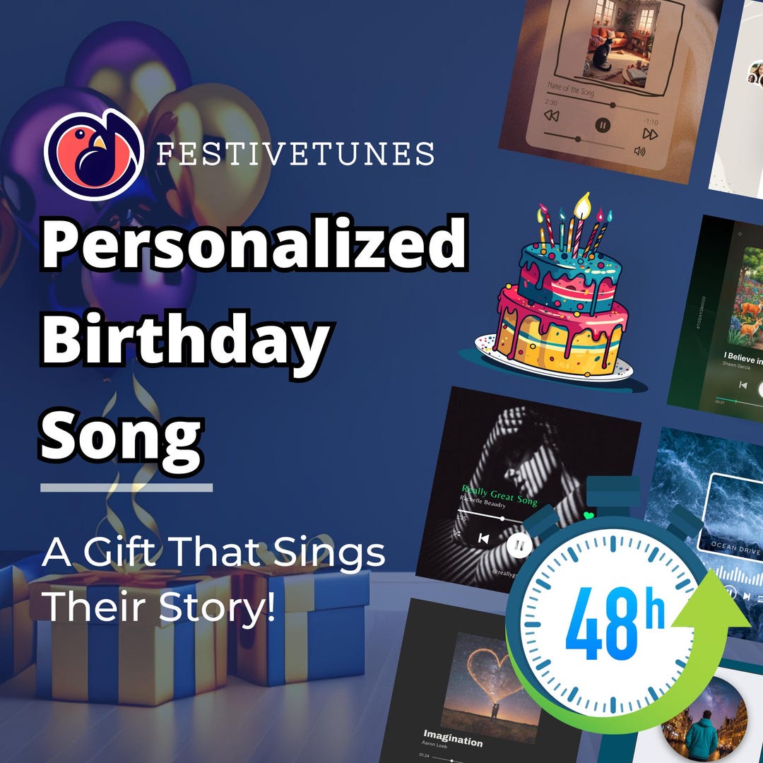 Create a Heartfelt, Personalized Birthday Song – Unique Gift That Sings ...