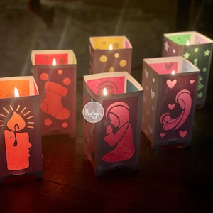 Farolitos Navideños / Lanternas de Natal