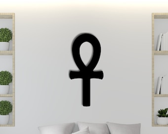 Cruz de metal para pared: Decoración cristiana moderna para el hogar
