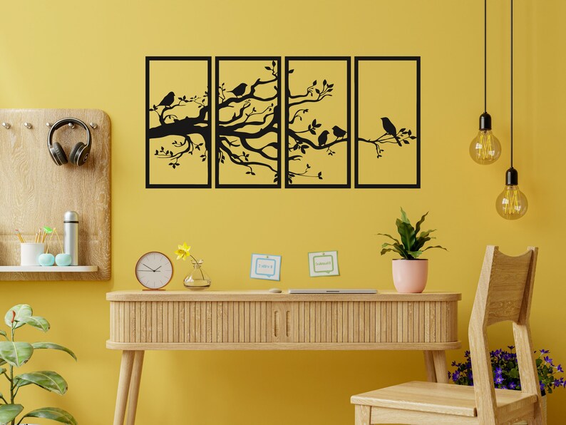 Tree of Life Wall Decor Metal Tree Wall Art Metal Wall Etsy