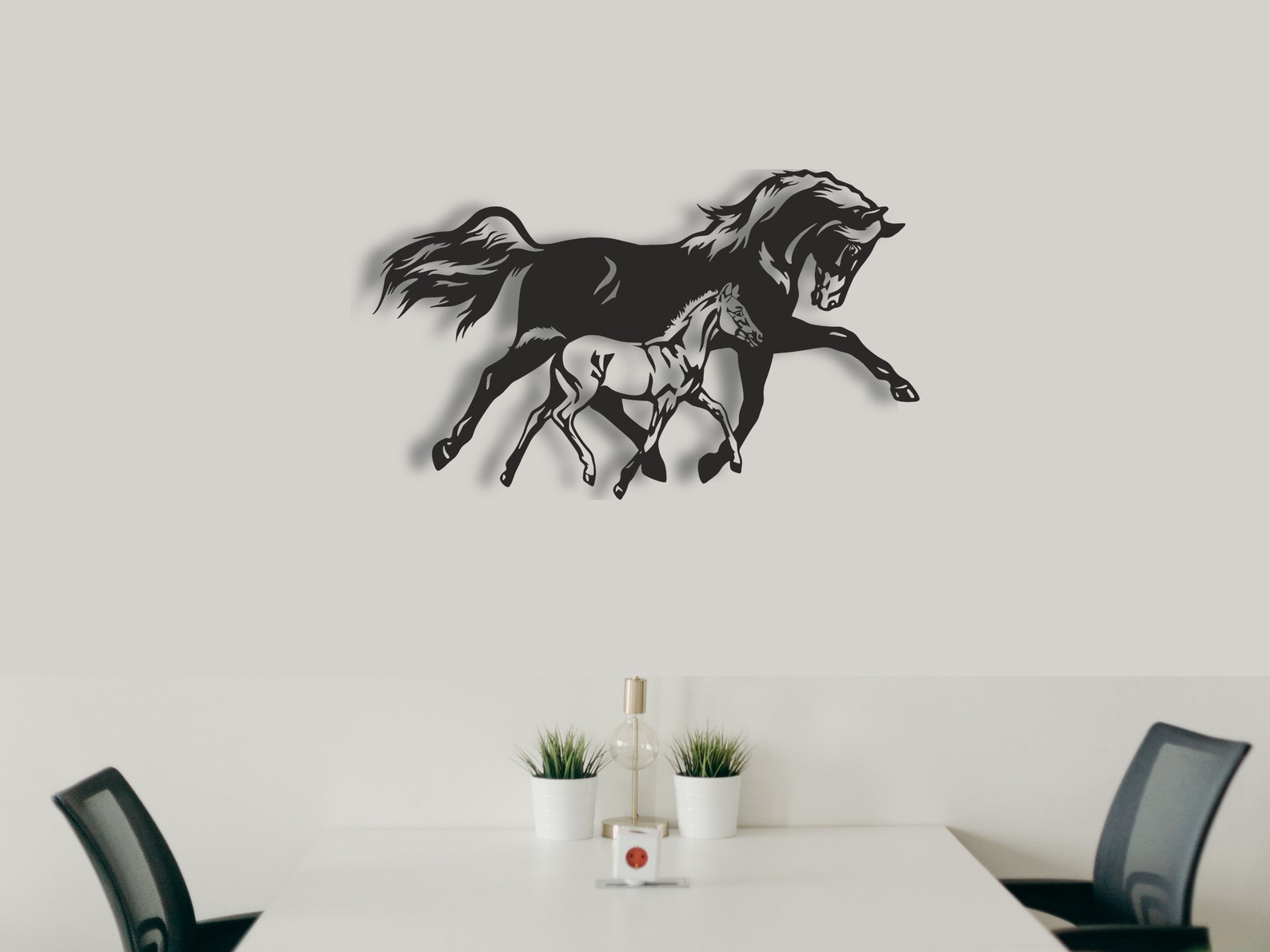 Metal Wall Art Metal Horse Decor Ranch Decor Wall Hangings Etsy