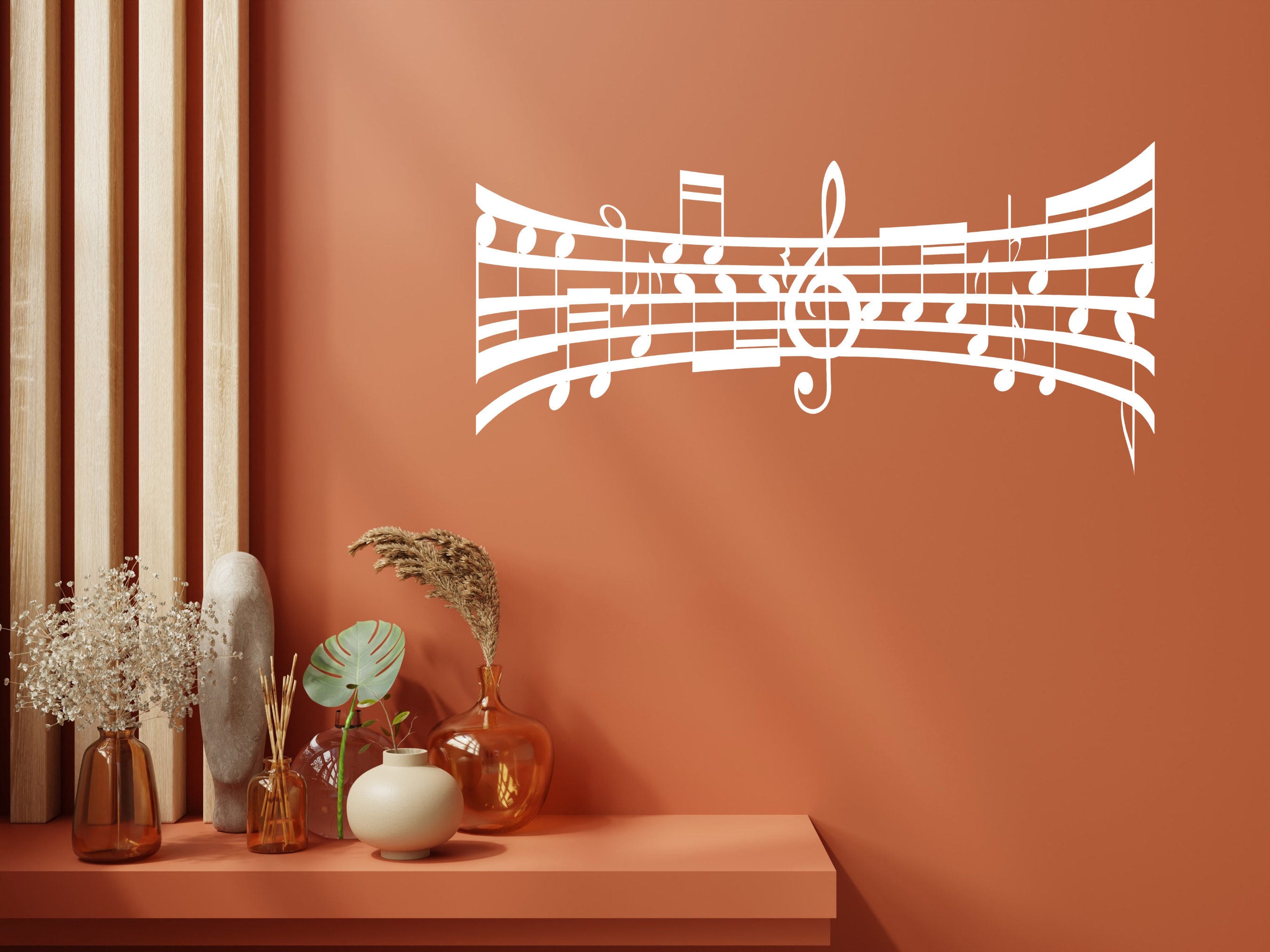 Metal Wall Art, Musical Wall Art, Music Sign Wall Decor, Music Room Art