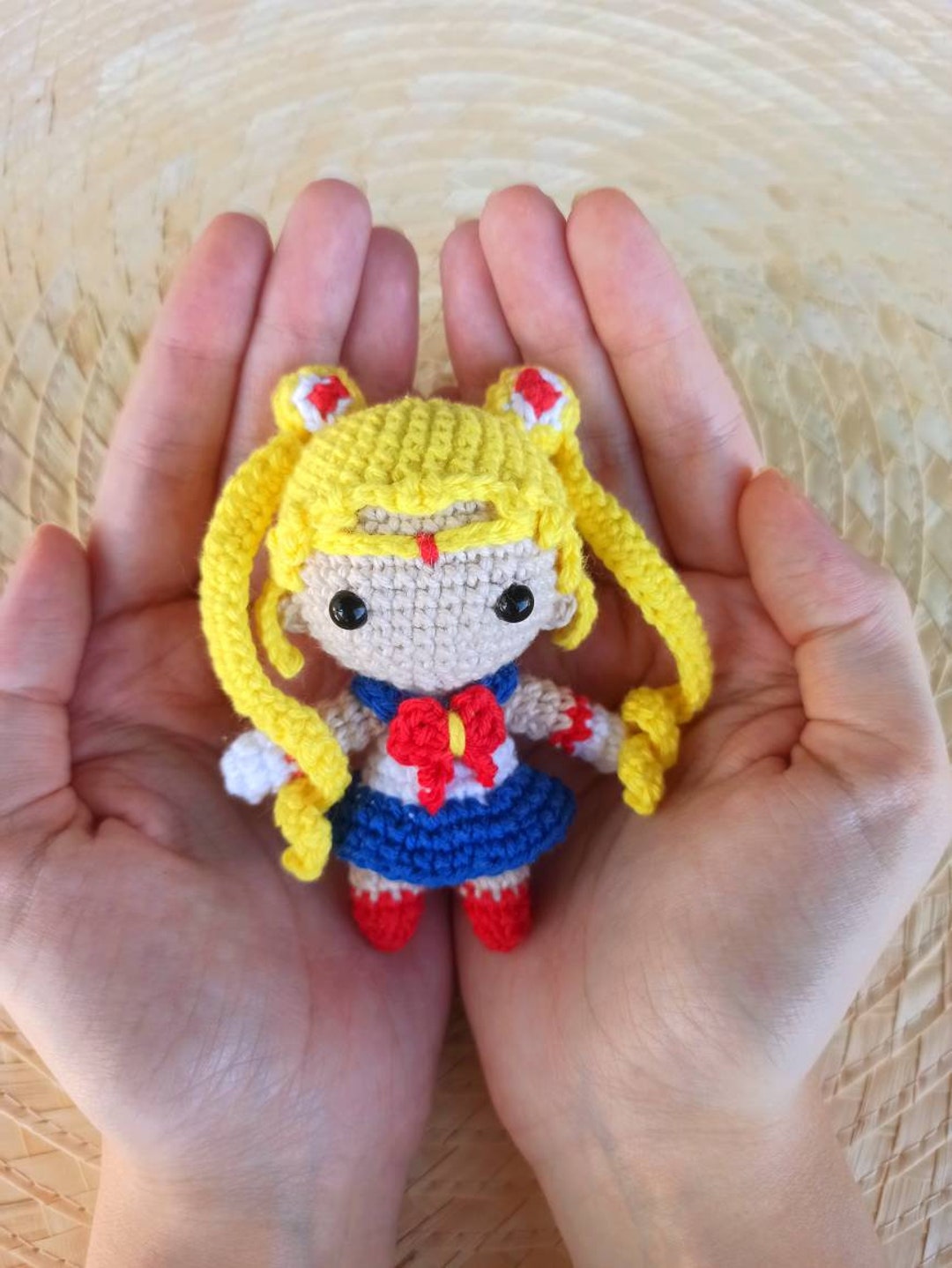 Sailor Moon Crochet / Chibi Sailor Moon / Anime Amigurumi / Etsy