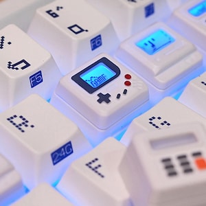 GameBoy Keycap, Game Boy Keycap, Artisan Gameboy Keycap, Custom Gameboy Keycap Gaming Keycap for Gamer Gift, Keycap for Mechanical Keyboard