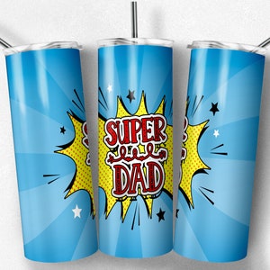 Modelo de design de sublimação para copo fino de 20 oz, copo de desenho animado de super-herói, embalagem reta, download digital PNG