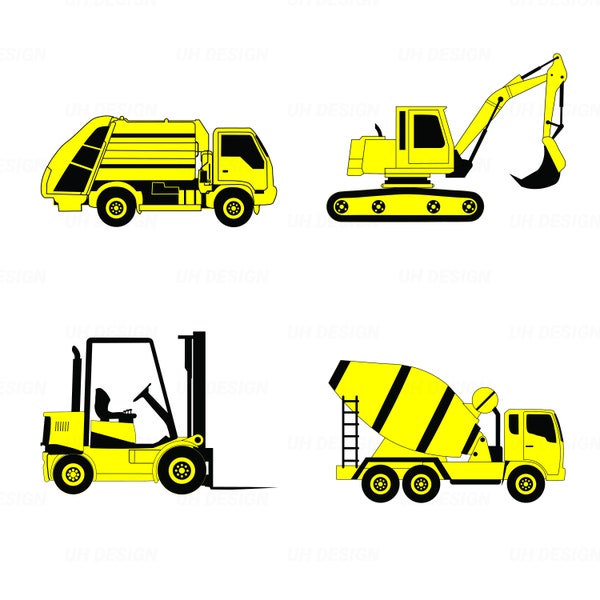 Garbage Truck Cricut Etsy