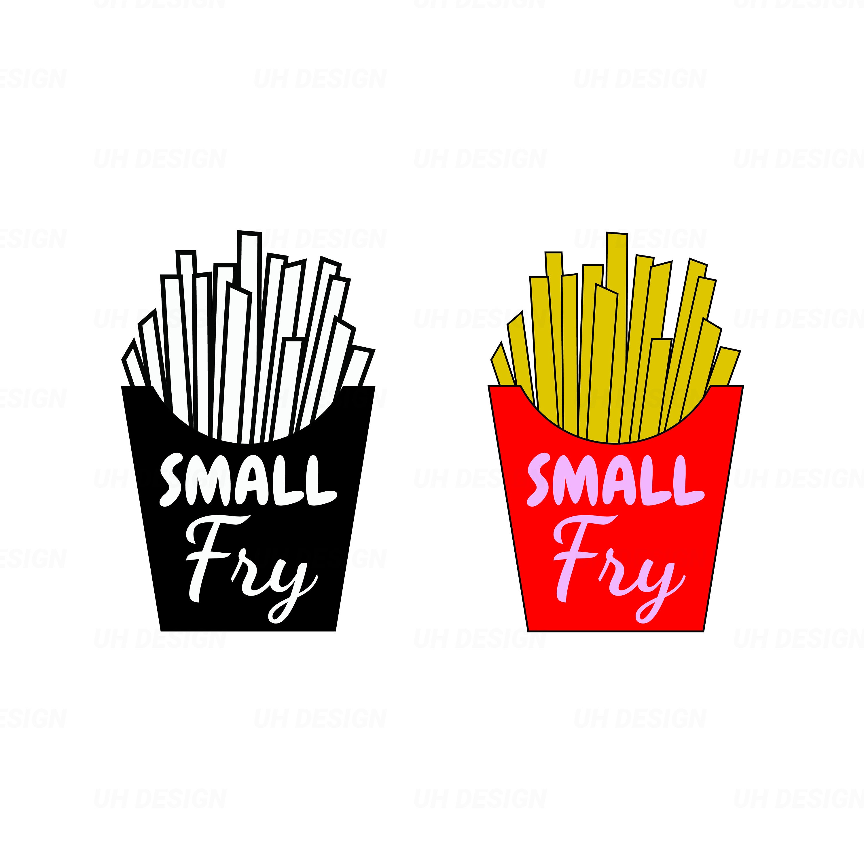 Small Fry Fries SVG Digital Instant Download for Cricut, Silhouette Etsy