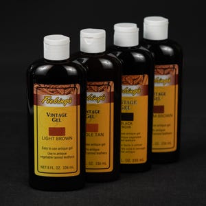 Fiebing&#39;s Vintage Gel ( 4 colors ) 8oz/236ml