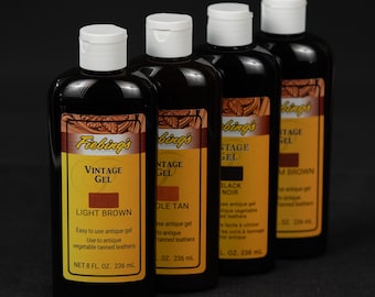 Fiebing's Vintage Gel ( 4 colors ) 8oz/236ml